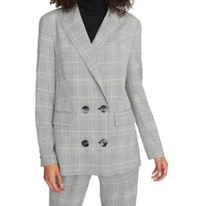The Boss Lady Oxford Plaid Jacket